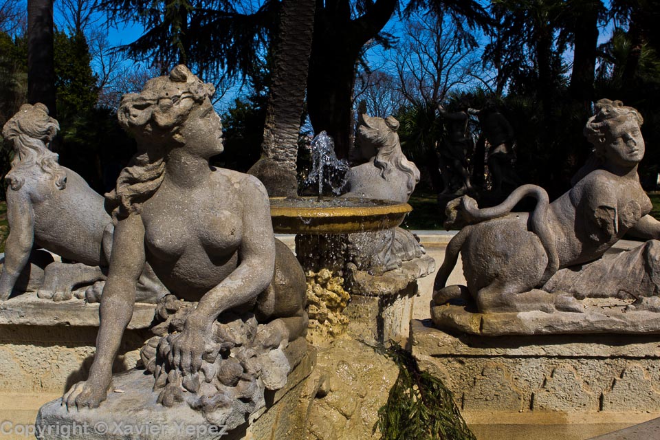 Fountain of the sphinxes, Villa Sciarra