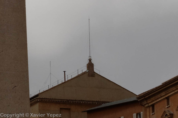 Vatican, Sistine Chapel, chimney for conclave